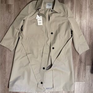 Zara Light Tan Coat